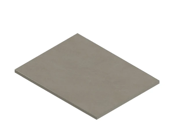 KL3610A Procasa Klaire top - HPL wastafelblad 600 x 460 x 18 mm - zonder uitsparing - Suave