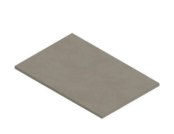 Procasa Klaire top - HPL wastafelblad 700 x 460 x 18mm - zonder uitsparing - Suave