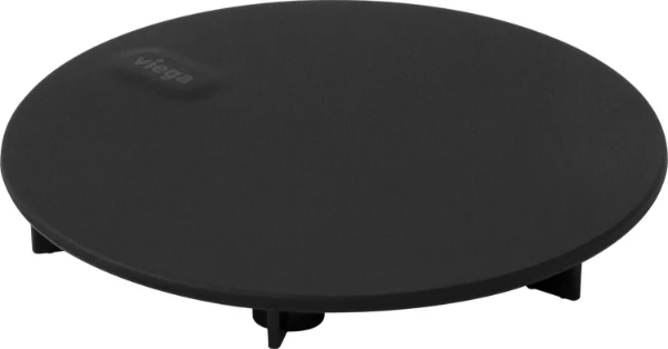 Viega Tempoplex afdekplaat kunststof - zwart mat - model 696601
