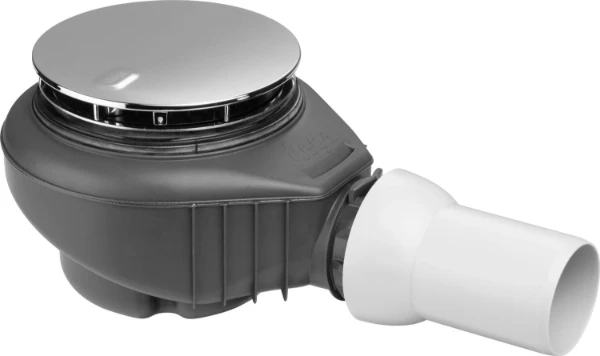 Viega Tempoplex Plus douchesifon 90 mm - waterslot 60 mm - 0,85 l/s - chroom - model 6968
