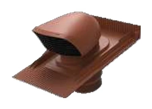 Renson design xL dakdoorvoer voor pannendaken terracotta