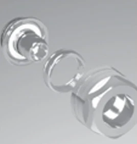 KOPPELING RADSON DIFFU-PEX 3/4 - 16/2 o voor collector