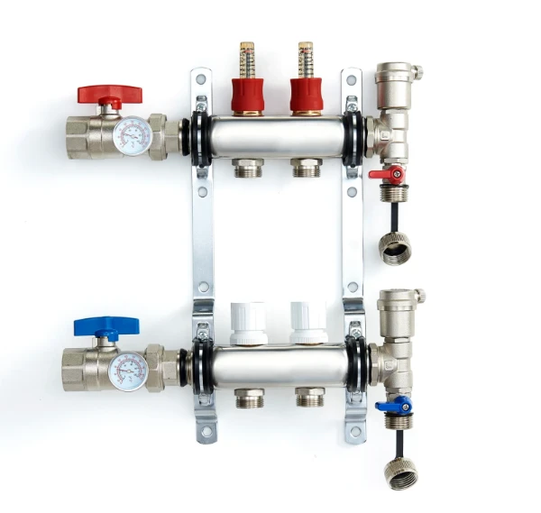 RIIFO UFH inox vloerverwarmingscollectorset 4/4 - 2 x EK3/4
