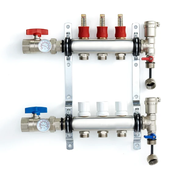 RIIFO UFH inox vloerverwarmingscollectorset 4/4 - 3 x EK3/4