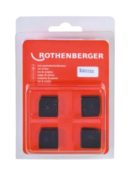 Rothenberger  set reservemessen 1/2"bspt - rechts