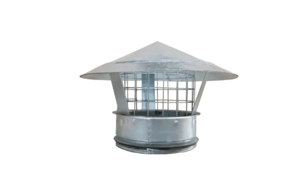 Sanutal Spiralit dakkap 160 mm - met gaas