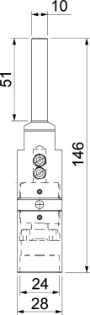 OBO - Bliksemopvanger - isCon ASE 23 5408080 10039024