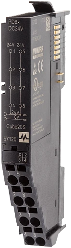 Murrelektronik Veldbus, dec. periferie - voedings- en segmentmodule Cube20 57122 1050460