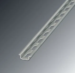Phoenix Contact - Montagerail voor elektrische/industriële regelapparatuur - NS 15 BLK PERF 2000MM VPE 10 1401608 105311