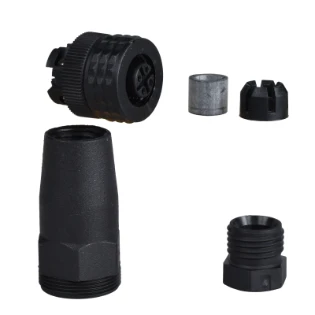 Telemecanique Sensors - Ronde connector, veldzijdig confectioneerbaar (industrieconnector) - XZCC12FDP40B XZCC12FDP40B 1059604