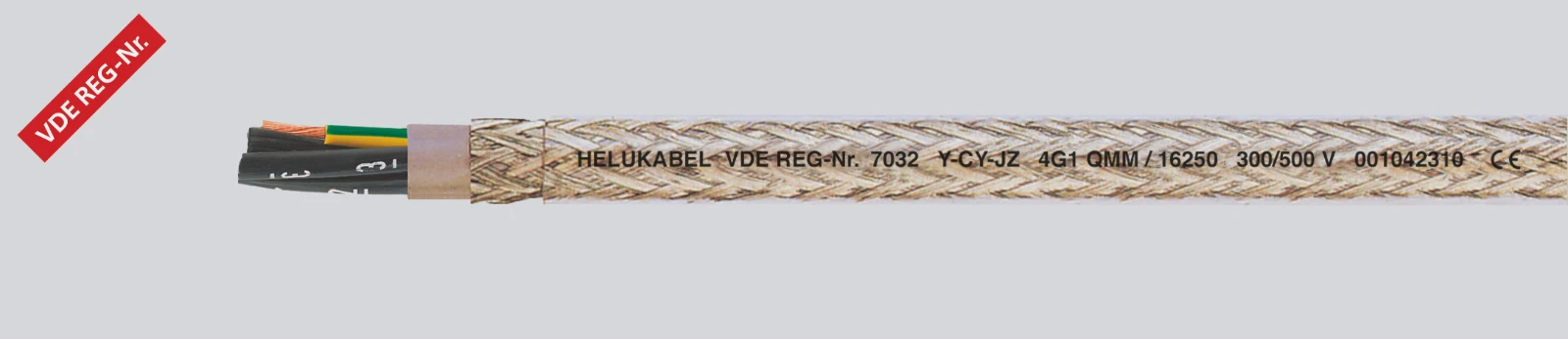 Helukabel Stuurstroomkabel Y-CY-JZ 4G1,5 16273 1061042
