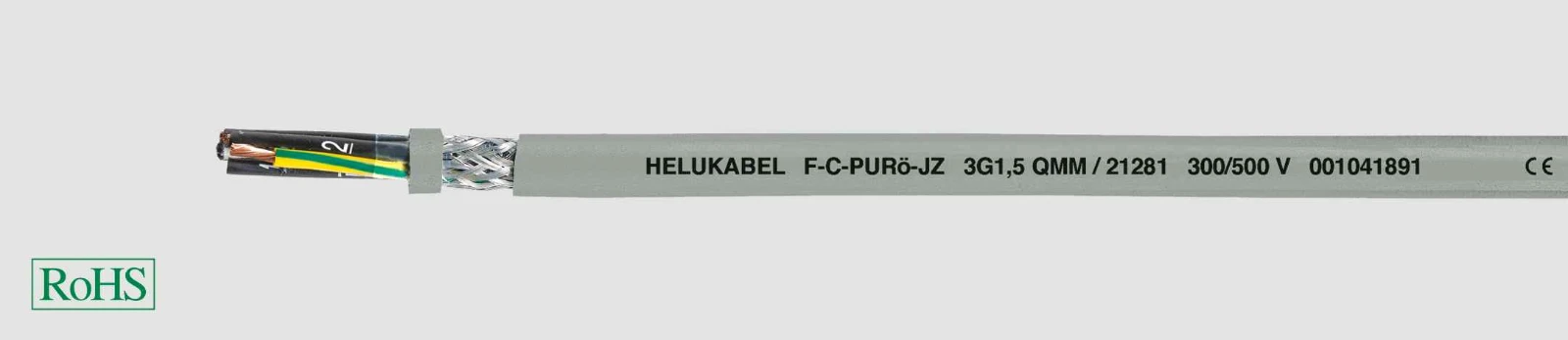 Helukabel Stuurstroomkabel F-C-PURO-JZ  5G6 21321 1061101