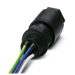 Phoenix Contact - Apparatuuraansluiting voor insteekbare gebouwinstallatie - QPD W 4PE2,5 6-11 M20 1,0 BK 1403727 106117