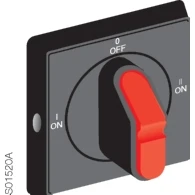 ABB - Bedieningsknop voor vermogensschakelaar - OHYS2RJ 1SCA105323R1001 10719939