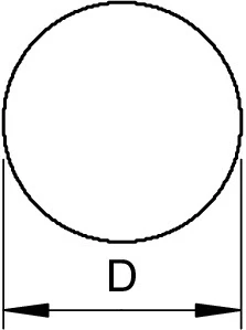 OBO - Ronde geleider voor bliksemafleiding (beveiliging) - RD 10-CU 5021502 1076064