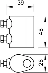 OBO - Onderbrekingsklem voor bliksembeveiliging - 223 DIN MS 5335256 1076870