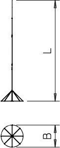 OBO - Bliksemopvanger - irod 14 5400814 1077808