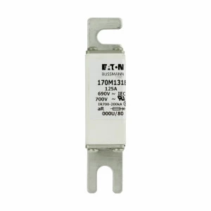 Eaton - HRC zekering - FUSE 125A 690V 000U/80 AR UC 170M1318 1088018