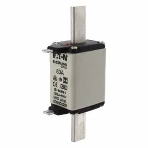 Eaton - Smeltpatroon (mes) - NH FUSE 80A 500V GL/GG SIZE 02 80NHG02BI 1088652