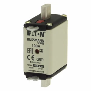 Eaton - Smeltpatroon (mes) - NH FUSE 100AMP 690V gG SIZE 00 DUAL 100NHG00BI-690 1088782