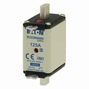 Eaton - Smeltpatroon (mes) - 125Amp 400V AC GFF 00 NH FUSE 125NHFF00BI-400 1088884