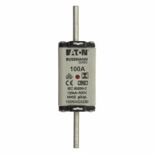 Eaton - Smeltpatroon (mes) - NH FUSE 100A 500V GL/GG SIZE 02 100NHG02BI 1089893