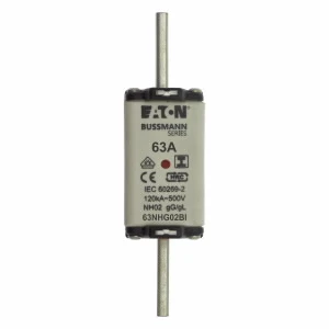 Eaton - Smeltpatroon (mes) - NH FUSE 63A 500V GL/GG SIZE 02 63NHG02BI 1089902