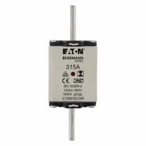 Eaton - Smeltpatroon (mes) - NH FUSE 315A 500V GL/GG SIZE 03 315NHG03BI 1090040