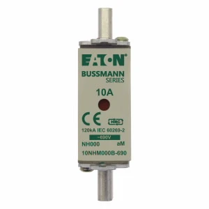 Eaton - Smeltpatroon (mes) - NH FUSE 10AMP 690V aM SIZE 000 10NHM000B-690 1090264