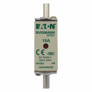Eaton - Smeltpatroon (mes) - NH FUSE 16AMP 500V aM SIZE 000 DUAL 16NHM000B 1090305