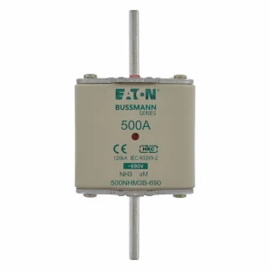 Eaton - Smeltpatroon (mes) - NH FUSE 500A 690V AM SIZE 3 500NHM3B-690 1090315