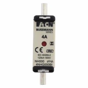 Eaton - Smeltpatroon (mes) - NH FUSE 4AMP 500V SIZE 000 GG IMGL 4NHG000BI 1090397