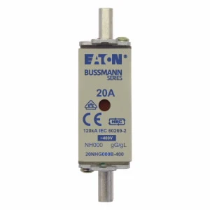 Eaton - Smeltpatroon (mes) - NH FUSE 20A 400V GG/GL SIZE 000 20NHG000B-400 1090507