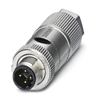 Phoenix Contact - Ronde connector, veldzijdig confectioneerbaar (industrieconnector) - SACC-MSD-4QO SH PN SCO 1411068 109154