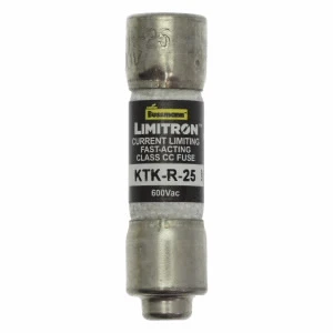 Eaton - Cilindrische zekering - CLASS CC FAST ACTING FUSE KTK-R-25 1099688