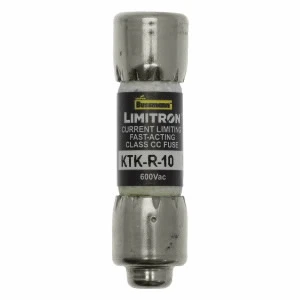 Eaton - Cilindrische zekering - CLASS CC FAST ACTING FUSE CLASS CC KTK-R-10 1099762