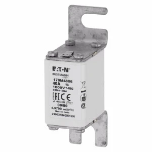 Eaton - HRC zekering - FUSE 40A 1000V 00/80 AR 170M4806 1100377