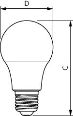 Philips - LED-lamp - LED bulb 8720169168978 11346863