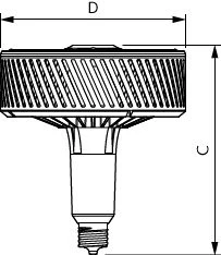 Philips - LED-lamp - LED HPI/SON/HPL-vervanger 8718699753719 11346960