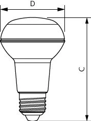 Philips - LED-lamp - COREPROLEDSPOT ND 3-40W R63 E27 827 36D 8718696811795 11347030
