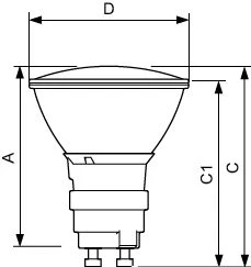 Philips - Halogeenmetaaldamplamp met reflector - CDM-RM ELITE MINI 20W/830 GX10 MR16 25D 8718291203018 11347050