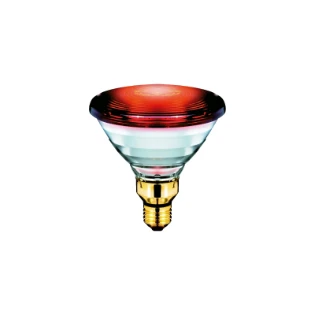 Philips - IR-lamp - PAR38 IR 150W E27 230V RED 1CT/12 8711500128874 11347355