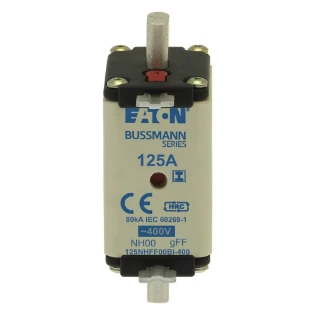 Eaton - Smeltpatroon (mes) - 125Amp 400V AC GFF 00 NH FUSE 125NHFF00BI-400 11411311