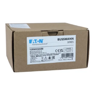 Eaton - Smeltpatroon (mes) - NH FUSE 125A 500V GL/GG SIZE 02 125NHG02BI 11419092