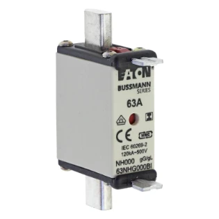 Eaton - Smeltpatroon (mes) - NH FUSE 63AMP 500V SIZE 000 GG IMGL 63NHG000BI 11421475