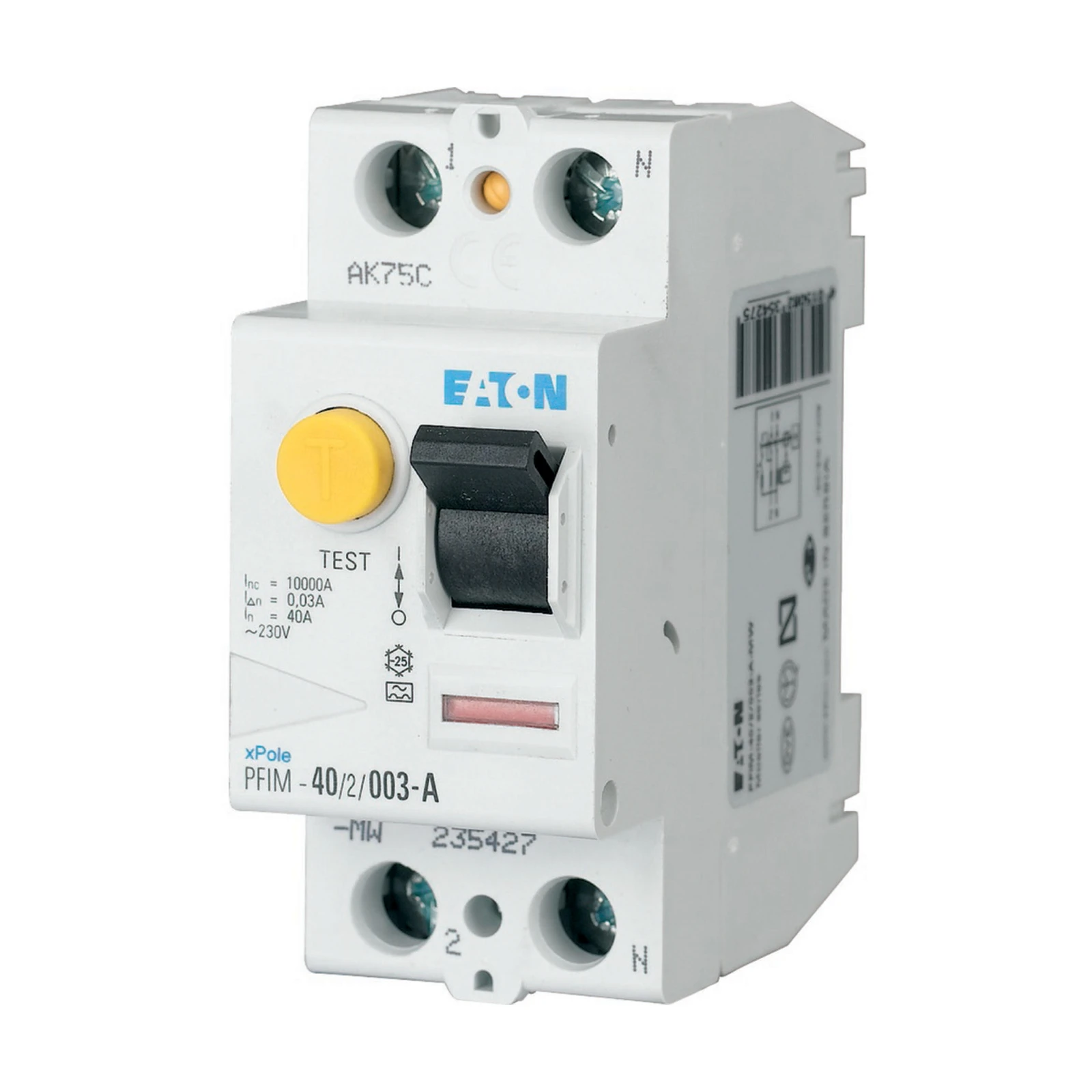 Eaton Aardlekschakelaar PFIM-40/2/03-A-MB 274042 11422254