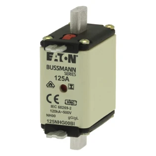 Eaton - Smeltpatroon (mes) - NH FUSE 125A 500V GL/GG SIZE 00 125NHG00BI 11426093