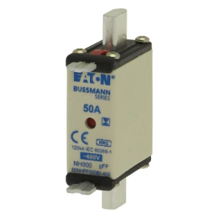 Eaton - Smeltpatroon (mes) - EATON 50Amp 400V AC GFF 000 NH FUSE 50NHFF000BI-400 11427837