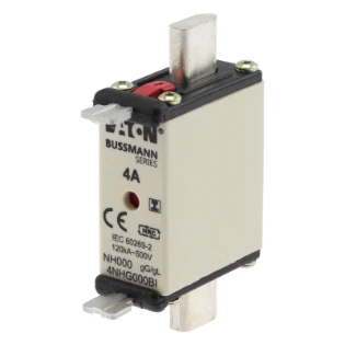 Eaton - Smeltpatroon (mes) - NH FUSE 4AMP 500V SIZE 000 GG IMGL 4NHG000BI 11428420