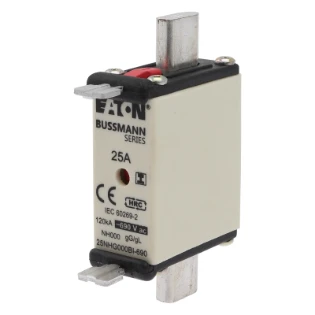 Eaton - Smeltpatroon (mes) - NH FUSE 25AMP 690V SIZE 000 GG IMGL 25NHG000BI-690 11428936